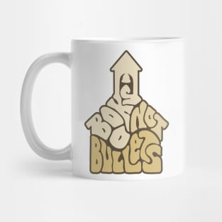 Books Not Bullets Word Art Mug